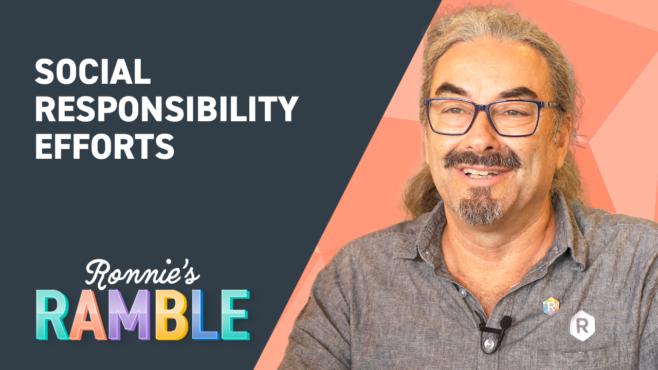 Ronnies Ramble S2, E9: Social Responsibility Efforts